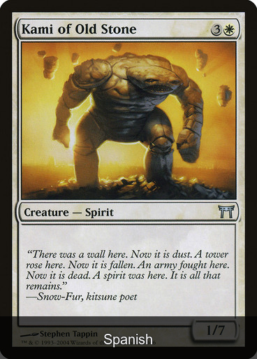 Kami of Old Stone [Spanish]
