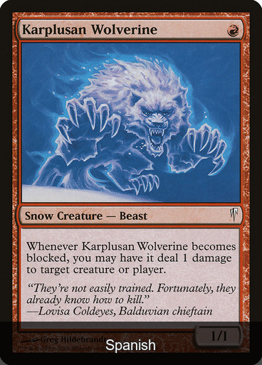 Karplusan Wolverine [Spanish]