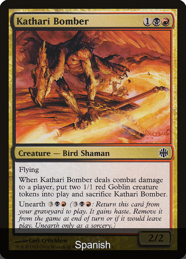 Kathari Bomber [Spanish]