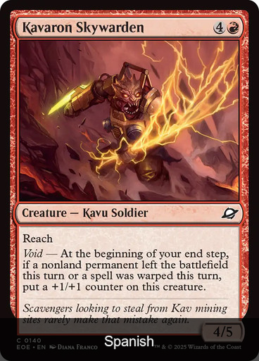 Kavaron Skywarden [Spanish]