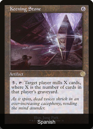 Keening Stone (Retro Frame) [Spanish]