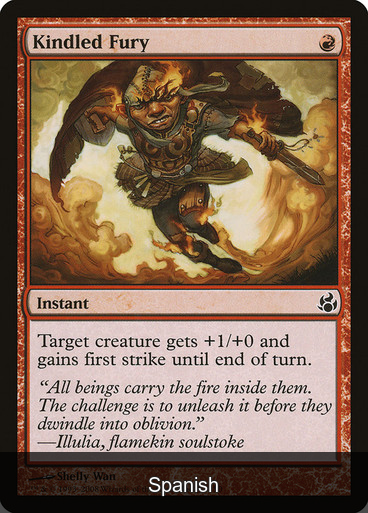 Kindled Fury [Spanish]
