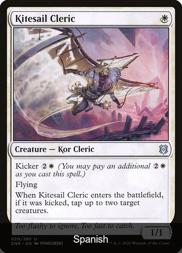 Kitesail Cleric [Spanish]