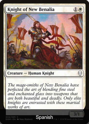Knight of New Benalia [Spanish]