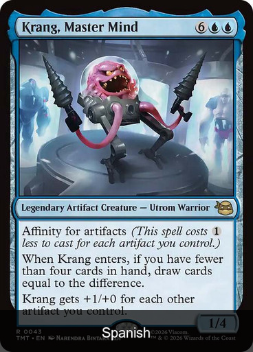 Krang, Master Mind [Spanish]