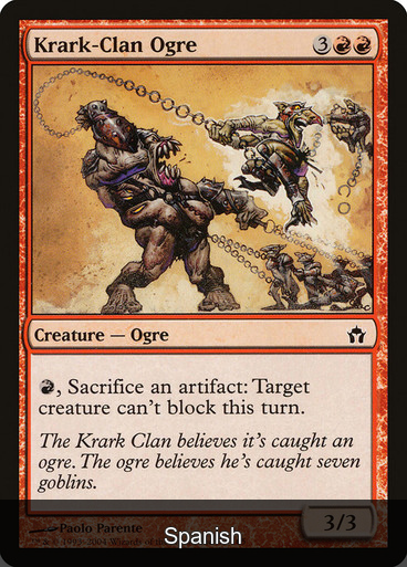 Krark-Clan Ogre [Spanish]