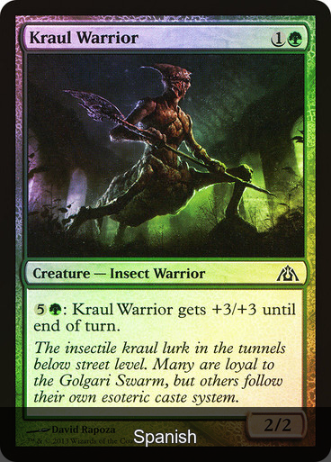 Kraul Warrior Foil [Spanish]