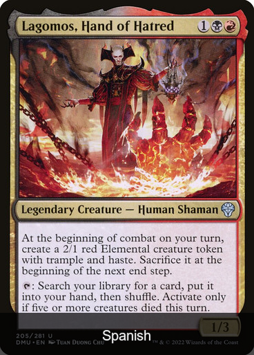 Lagomos, Hand of Hatred [Spanish]