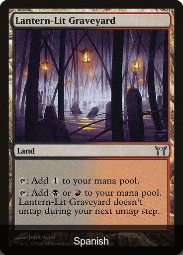 Lantern-Lit Graveyard [Spanish]