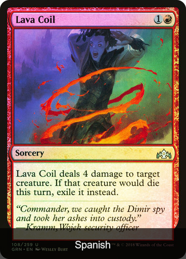Lava Coil Foil [Spanish]