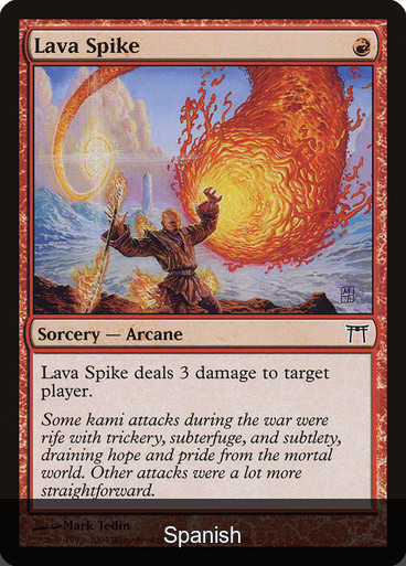 Lava Spike [Spanish]
