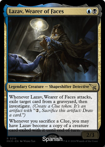 Lazav, Wearer of Faces [Spanish]
