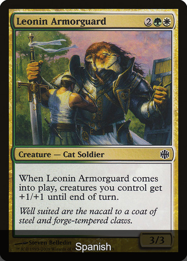 Leonin Armorguard [Spanish]