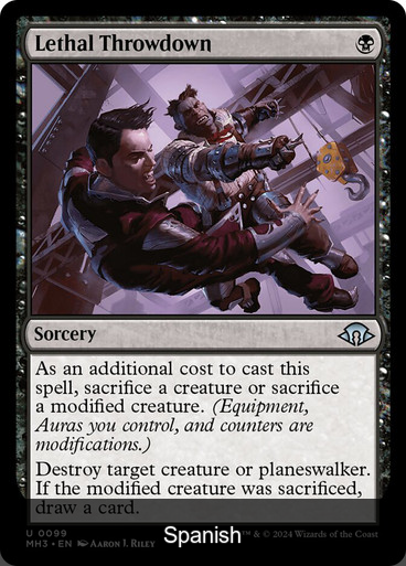 Lethal Throwdown [Spanish]