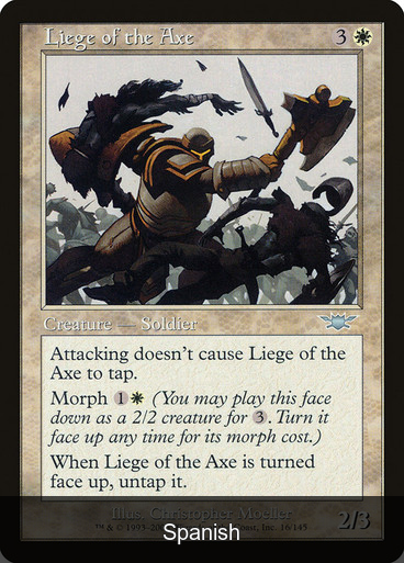 Liege of the Axe [Spanish]