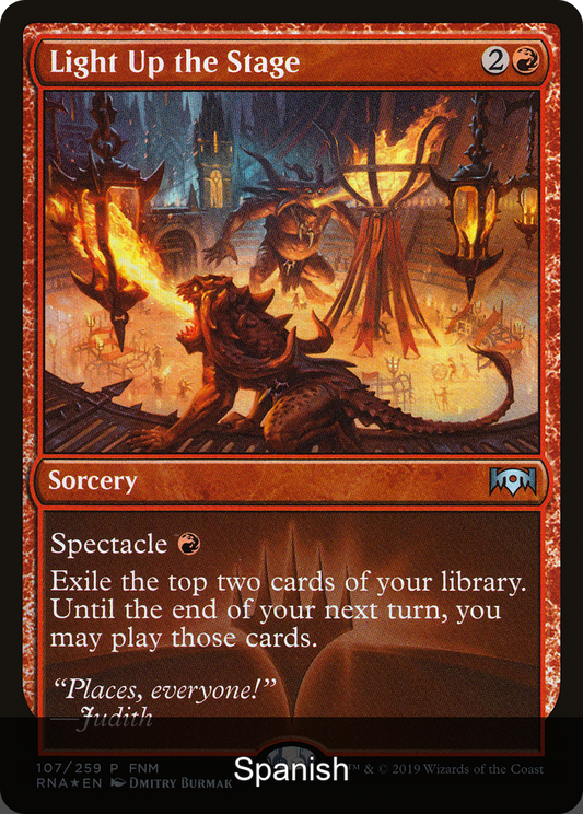 Light Up the Stage Foil [Spanish]