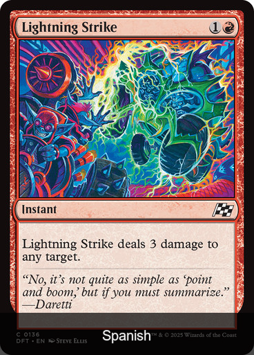 Lightning Strike [Spanish]