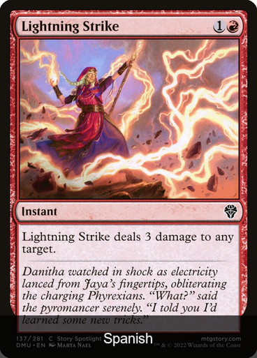 Lightning Strike [Spanish]