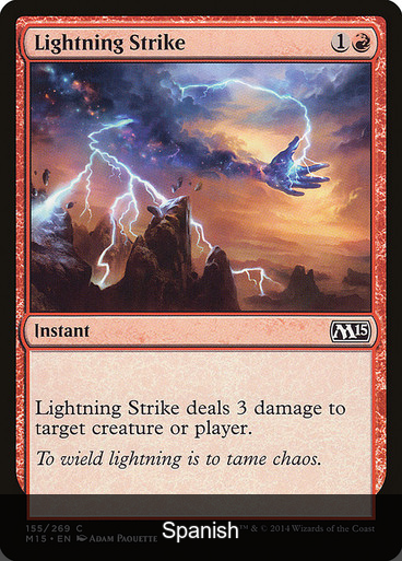 Lightning Strike [Spanish]