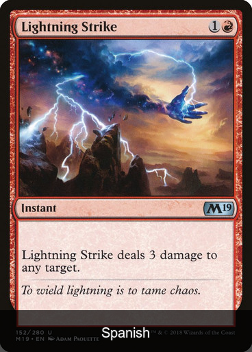 Lightning Strike [Spanish]