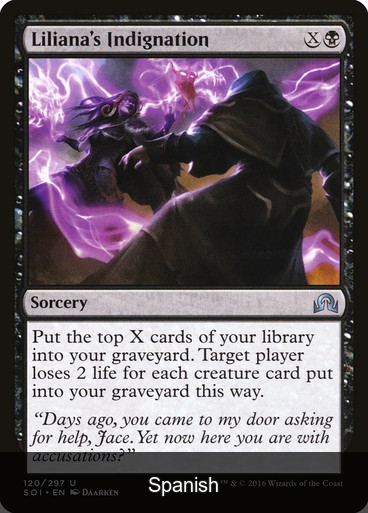 Liliana's Indignation [Spanish]