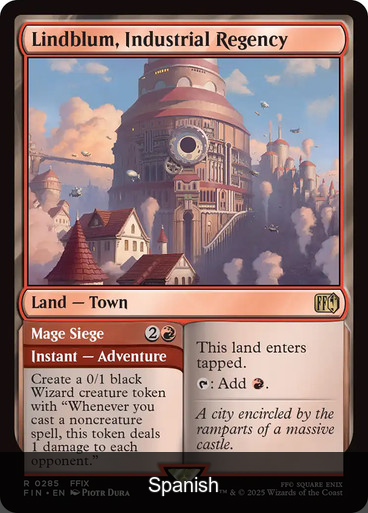 Lindblum, Industrial Regency // Mage Siege [Spanish]