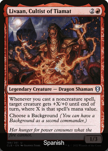 Livaan, Cultist of Tiamat [Spanish]