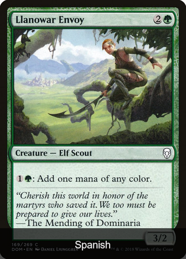 Llanowar Envoy [Spanish]