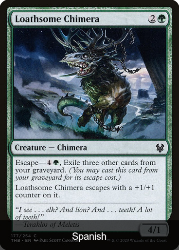 Loathsome Chimera [Spanish]