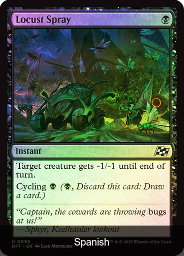 Locust Spray Foil [Spanish]