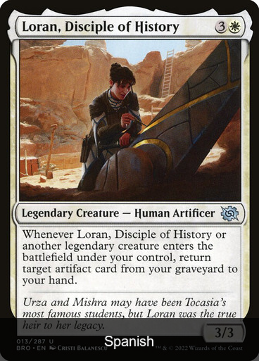 Loran, Disciple of History [Spanish]