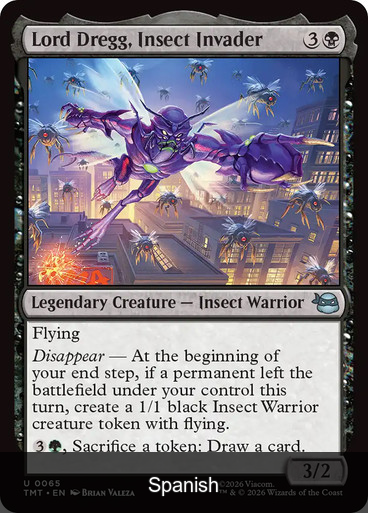Lord Dregg, Insect Invader [Spanish]