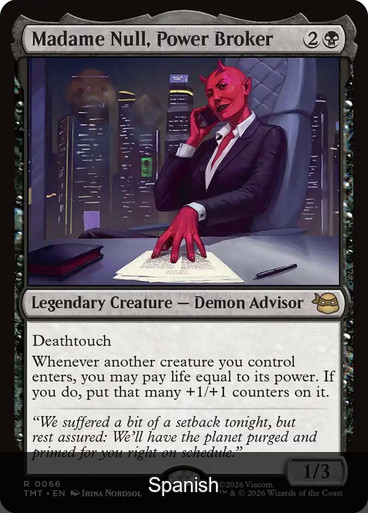 Madame Null, Power Broker [Spanish]