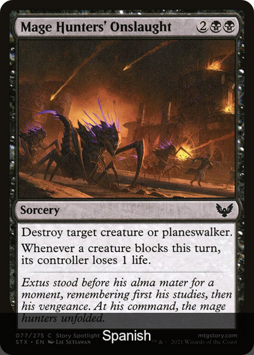 Mage Hunters' Onslaught [Spanish]