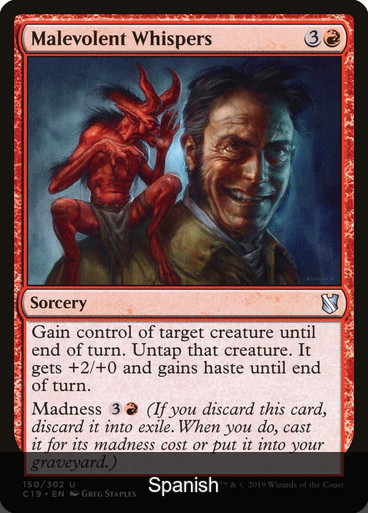 Malevolent Whispers [Spanish]