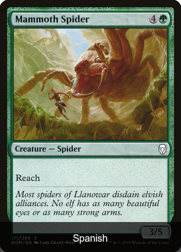 Mammoth Spider [Spanish]