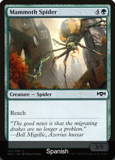 Mammoth Spider [Spanish]
