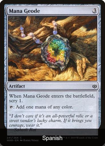 Mana Geode [Spanish]