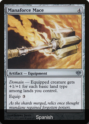 Manaforce Mace [Spanish]