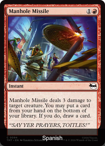 Manhole Missile [Spanish]