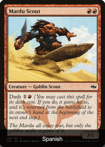 Mardu Scout [Spanish]