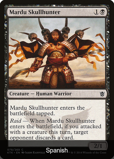 Mardu Skullhunter [Spanish]