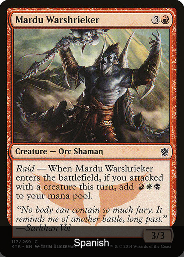 Mardu Warshrieker [Spanish]