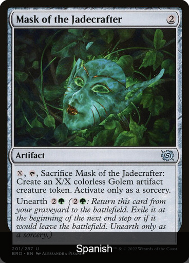 Mask of the Jadecrafter [Spanish]