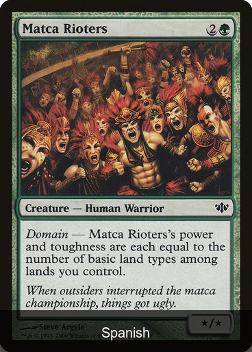 Matca Rioters [Spanish]