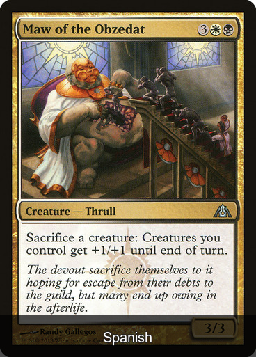 Maw of the Obzedat [Spanish]