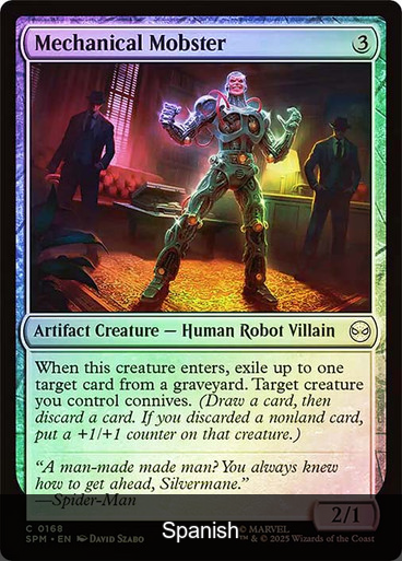 Mechanical Mobster Foil [Spanish]