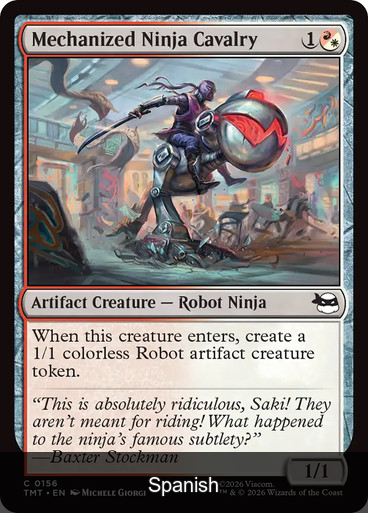 Mechanized Ninja Cavalry [Spanish]