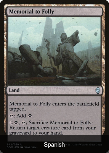 Memorial to Folly [Spanish]