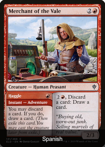 Merchant of the Vale // Haggle [Spanish]